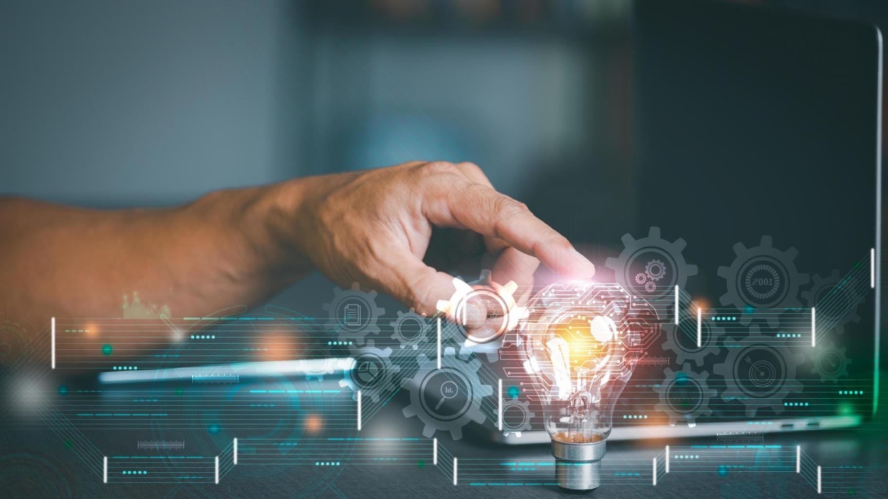 Ricercatori al lavoro su progetti di intelligenza artificiale sanitaria